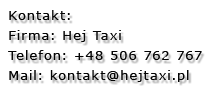 Taxi Szczecin